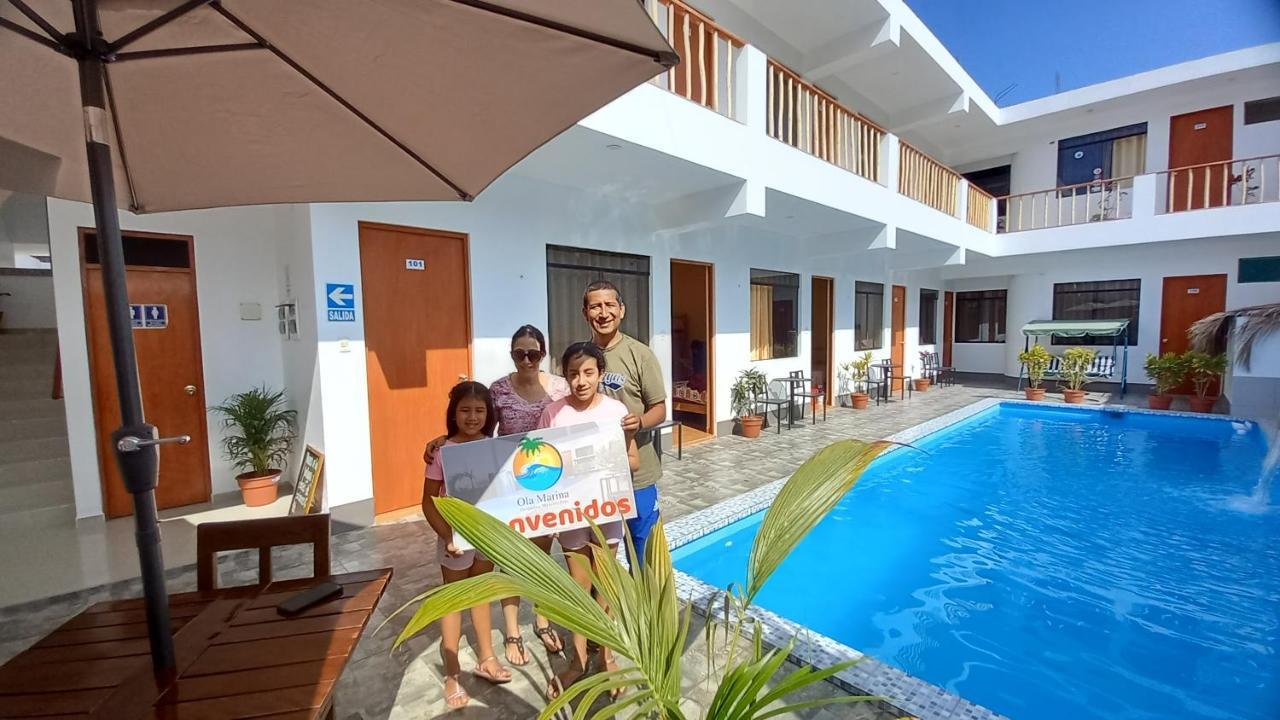 Hospedaje Ola Marina Mancora Bagian luar foto