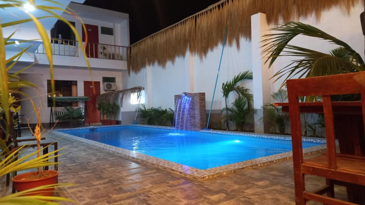 Hospedaje Ola Marina Mancora Bagian luar foto