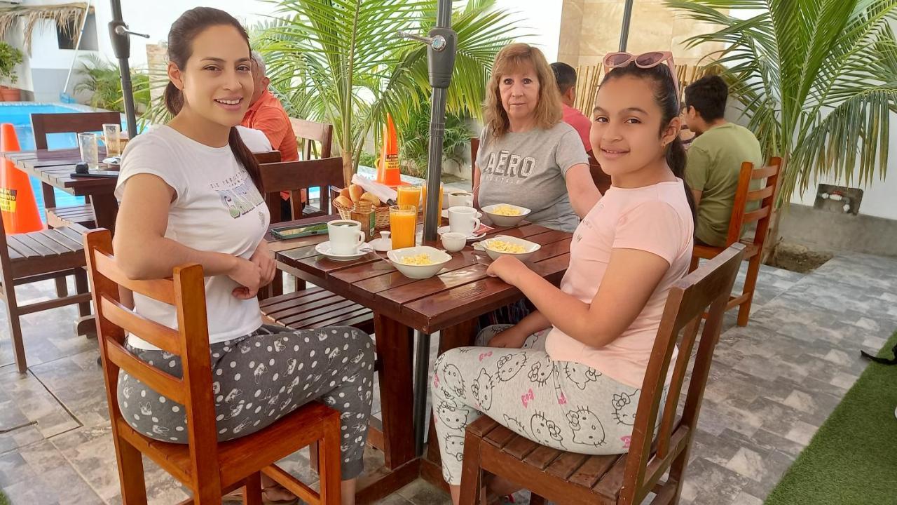 Hospedaje Ola Marina Mancora Bagian luar foto