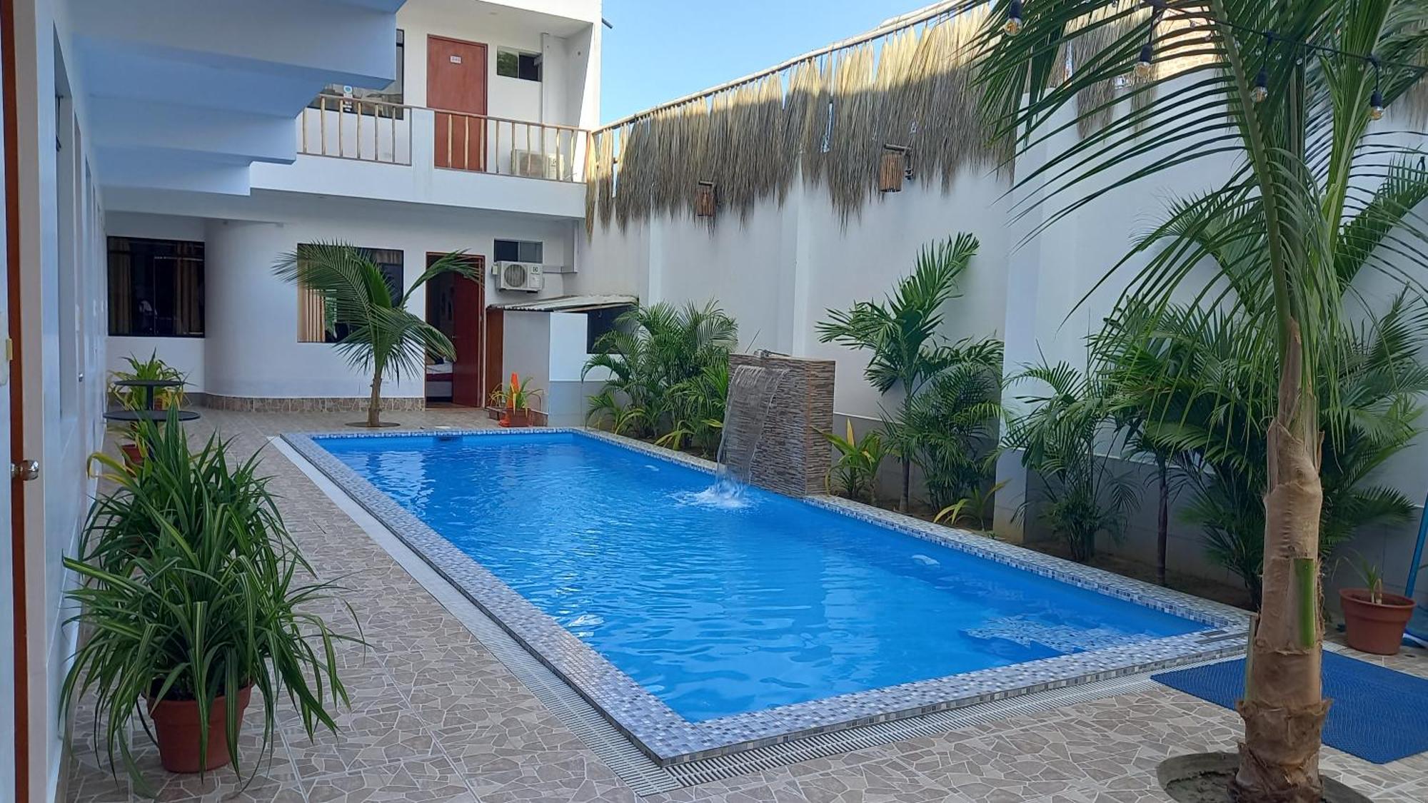 Hospedaje Ola Marina Mancora Bagian luar foto
